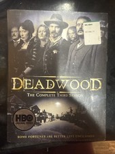 DEADWOOD New Sealed DVD Set 2013 Complete 3rd Season HBO Series Third