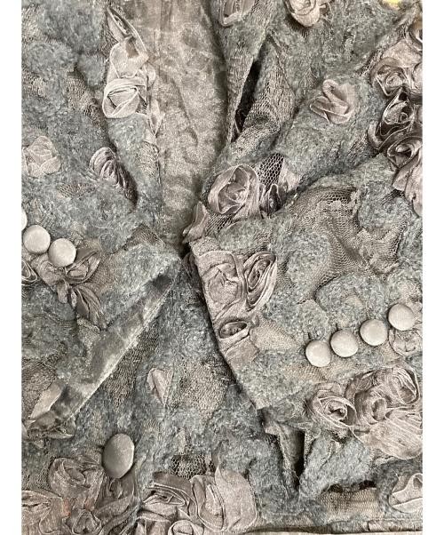 Ameri                    FLOWER MIX LACE SHEER JA… - image 4