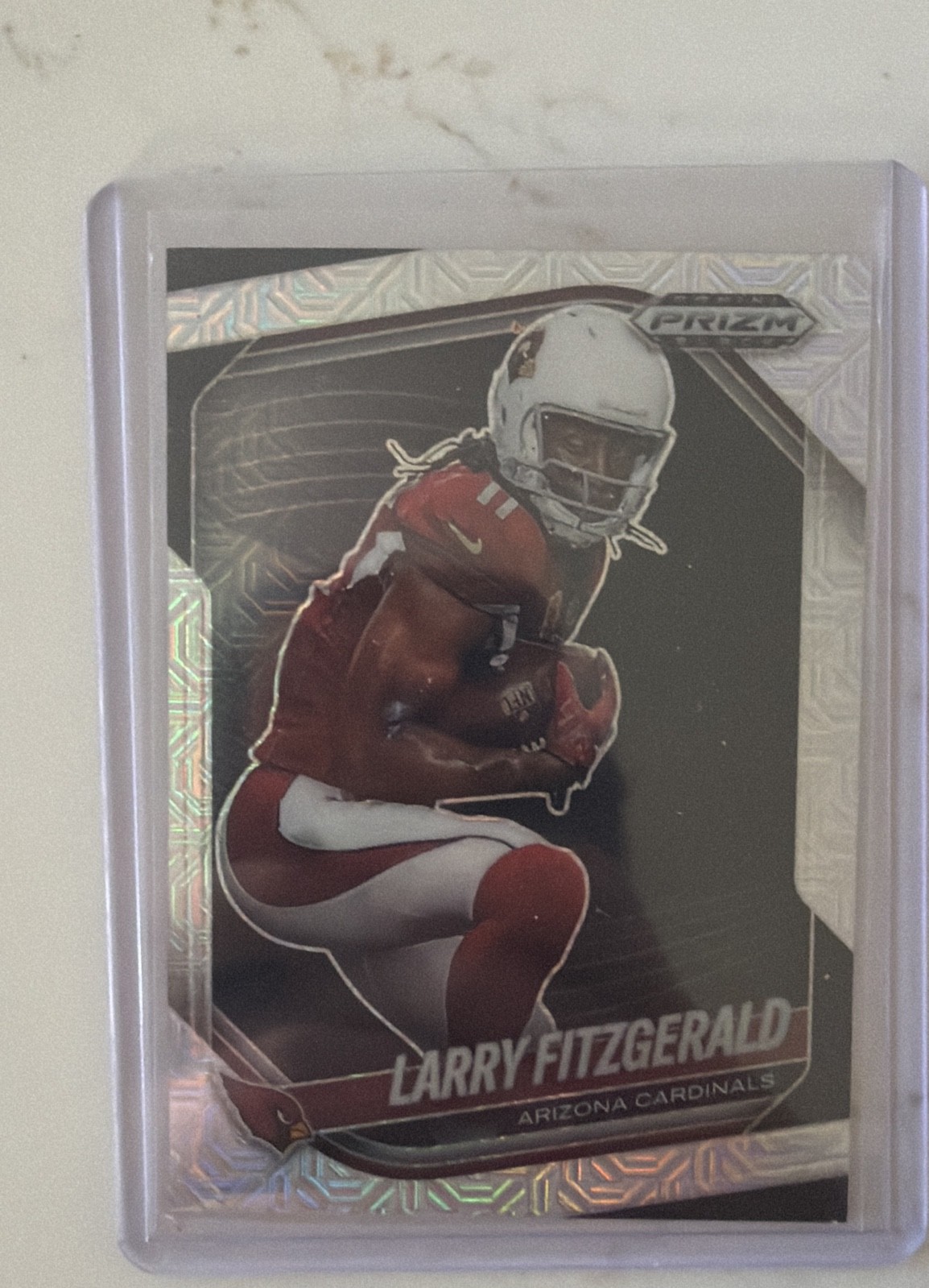 2025 Panini Prizm Black - Larry Fitzgerald #3 Mojo Prizm /25