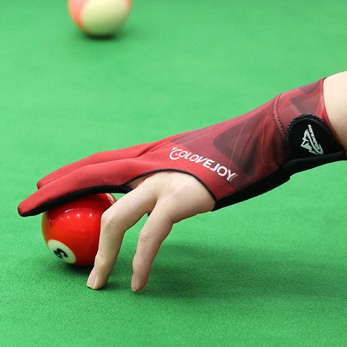 Pool Glove Left Hand, Billiard Pool Gloves for Left Hand 3 Finger, Snooker Cu... - Picture 7 of 7