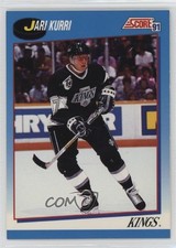1991-92 Score Canadian Bilingual Jari Kurri #600 HOF 0ot5