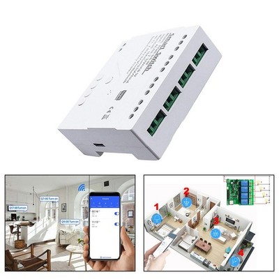 4 Gruppen für ZigBee für relais für TUYA für Smart Life und Sprachsteuerung