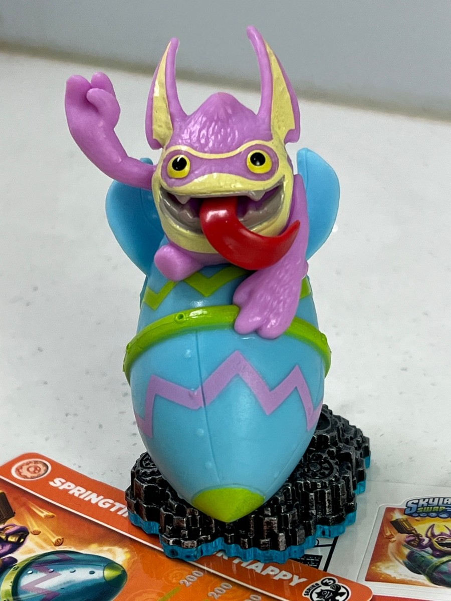 Skylanders swap force SPRINGTIME TRIGGER HAPPY - RARE - figure w