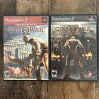 God Of War 1 & God Of War 2 Sony PlayStation 2 Both Complete & Tested CIB