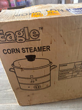 Eagle DCS 2000 Electric Corn/Food Steamer 240V 2000W Temp Control Brown
