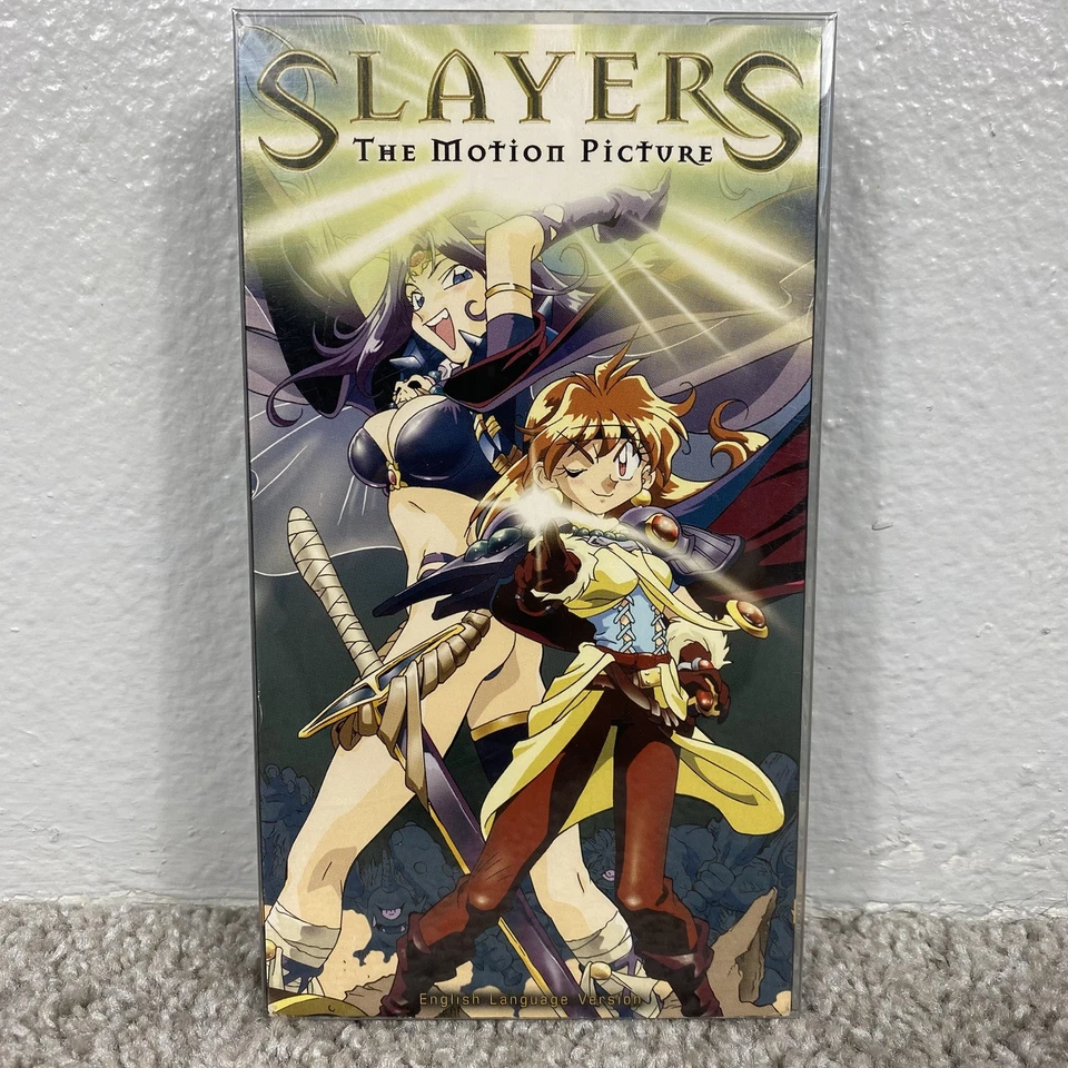 Slayers The Motion Picture VHS Hi-Fi 1995 Anime Japanese with English Subtitles