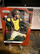 2025 Panini Prizm Ethan Salas /299 #299 Red Prizm