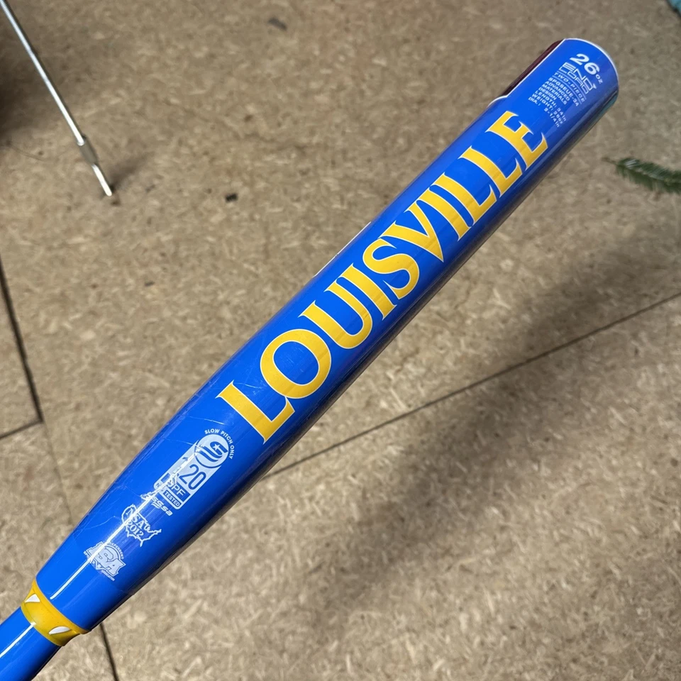 NUEVO Louisville Slugger 26oz. Bate de softbol Genesis Flash End cargado USSSA raro Foto 2 de 4