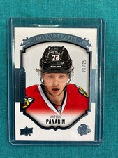 2015-16 Artemi Panarin UD Portraits Rookies Platinum Blue #’d 21/25 SSp!!!!!!