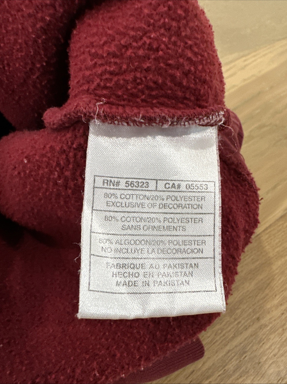 Vintage Y2K Nike Silver Tag Block Spell out Crewneck Sweater Sz XL Gray Maroon thumbnail 6