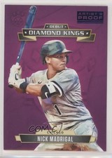2021 Panini Diamond Kings Debut Artist Proof Blue Nick Madrigal #DDK-CW k6j