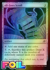 x1 All-Fates Scroll FOIL EOE Edge of Eternities MTG 234 M/NM 1x