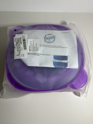 The Original HOTPOP Microwave Popcorn Popper, Silicone Popcorn Maker NEW PURPLE