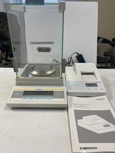 Sartorius BP221S Analytical Balance 220g x 0.1mg Lab Scale w/ YDP03 Printer TEST