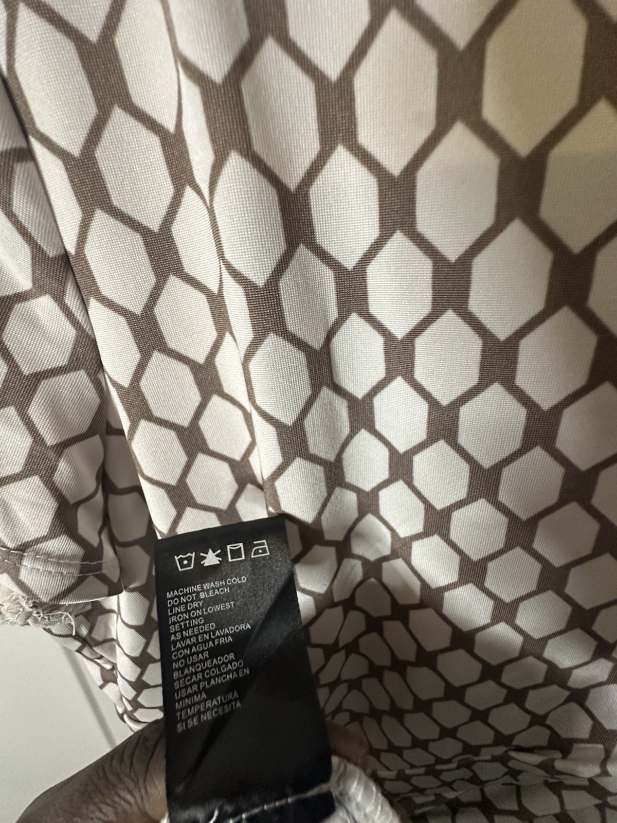 Perceptions New York Geometric Pattern Dress Size… - image 13