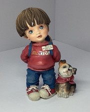 McDonald s 1996 kids McDonald s figurine boy with dog new