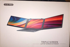 S10 PRO 14" Triple Screen Laptop Extender FHD IPS 60Hz USB-C