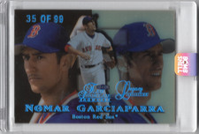 1999 Fleer Flair Showcase Nomar Garciaparra Row 1 Seat 10L Showpiece /99 Red Sox