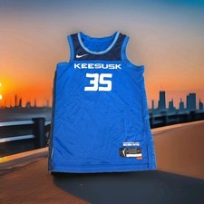 Nike WNBA Connecticut Sun Jonquel Jones #35 Blue Basketball Jersey M DC9593-480