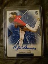2021 Leaf Perfect Game National Showcase - Autographs AJ Colarusso #BA-AJC Blue