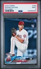 65 Shohei Ohtani 2018 Topps Pitching PSA 9 Los Angeles Angels