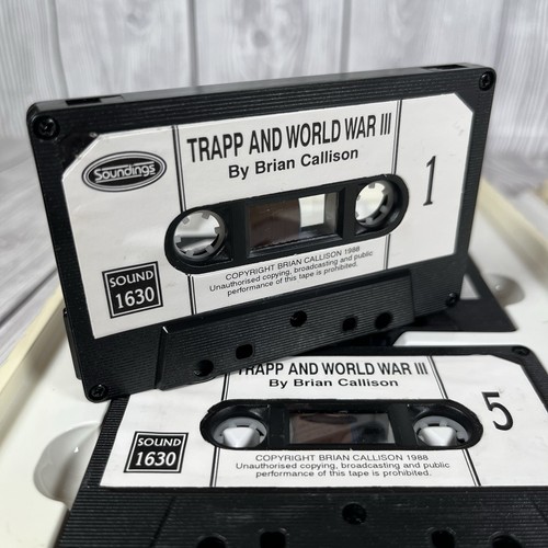 Brian Callison Trapp And World War 3 audio book vintage Rare Graham Robert’s - Picture 13 of 14
