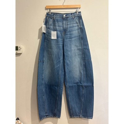NWT GRLFRND Harvey Twisted Denim Carpenter Jeans Hyperion Ave Women's Size 24