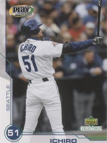 Ichiro 2001 Upper Deck Collectables Playmakers Special Edition 