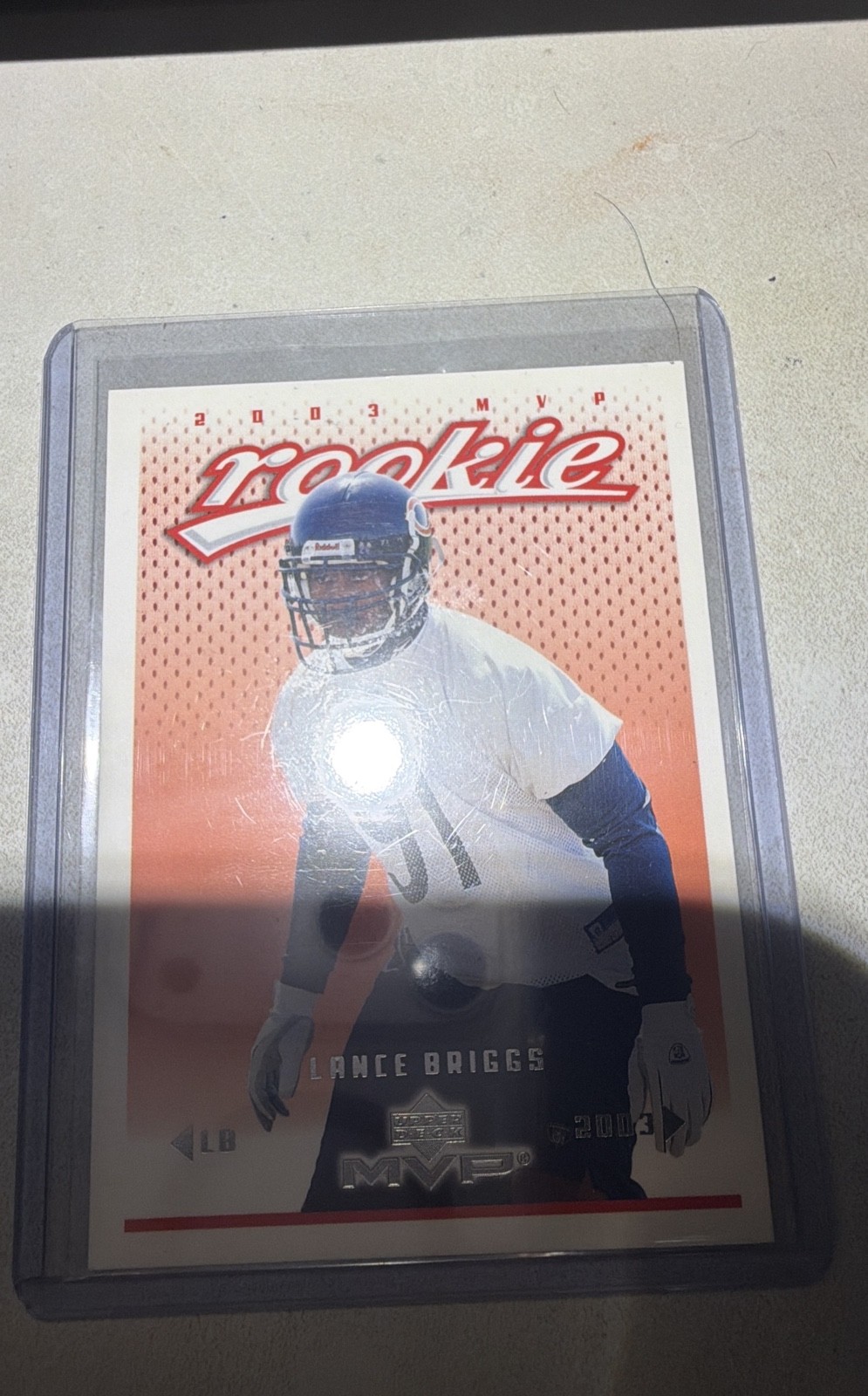 2003 Upper Deck MVP - Rookie Lance Briggs #359 (RC) Bears