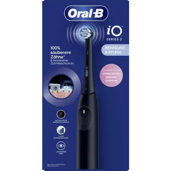 Oral B Unisex Elektrische Zahnbürste Io Series 2 Black Einheitsgröße - Image 3