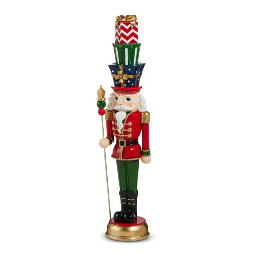 RAZ Imports 20" Nutcracker with Presents 4512169