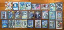 Detroit Lions Card Lot - 28 Cards SPs Parallels & Inserts - Optic, Select RCs