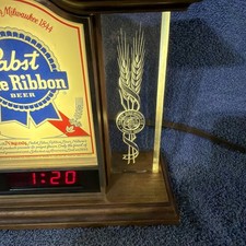 Pabst Clock In Collectible Pabst Signs & Tins for sale | eBay