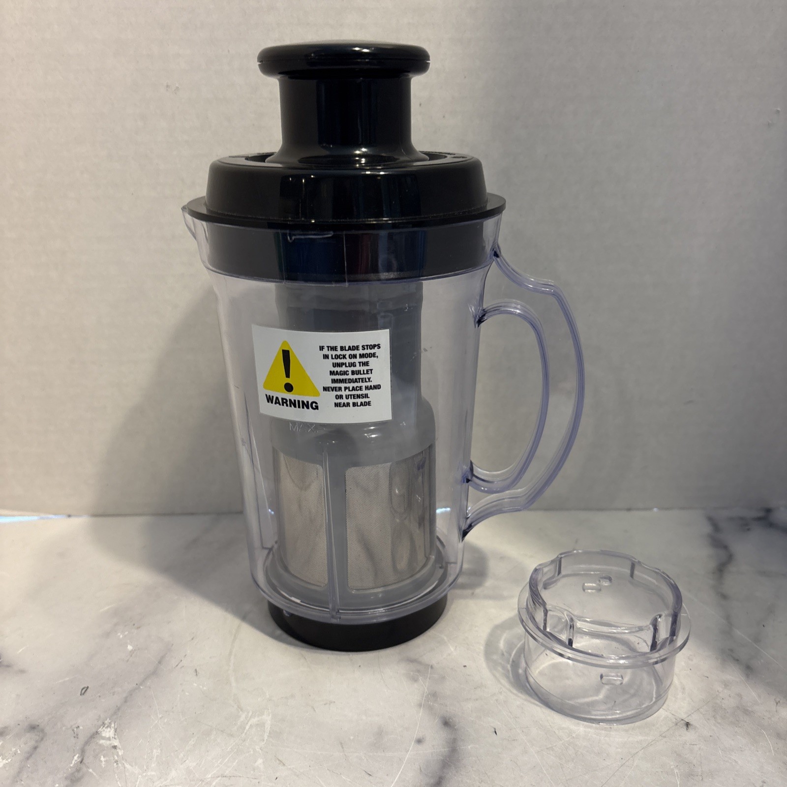 Magic Bullett Replacement Blender/Juicer New No Box - Attachment Only MB101 READ