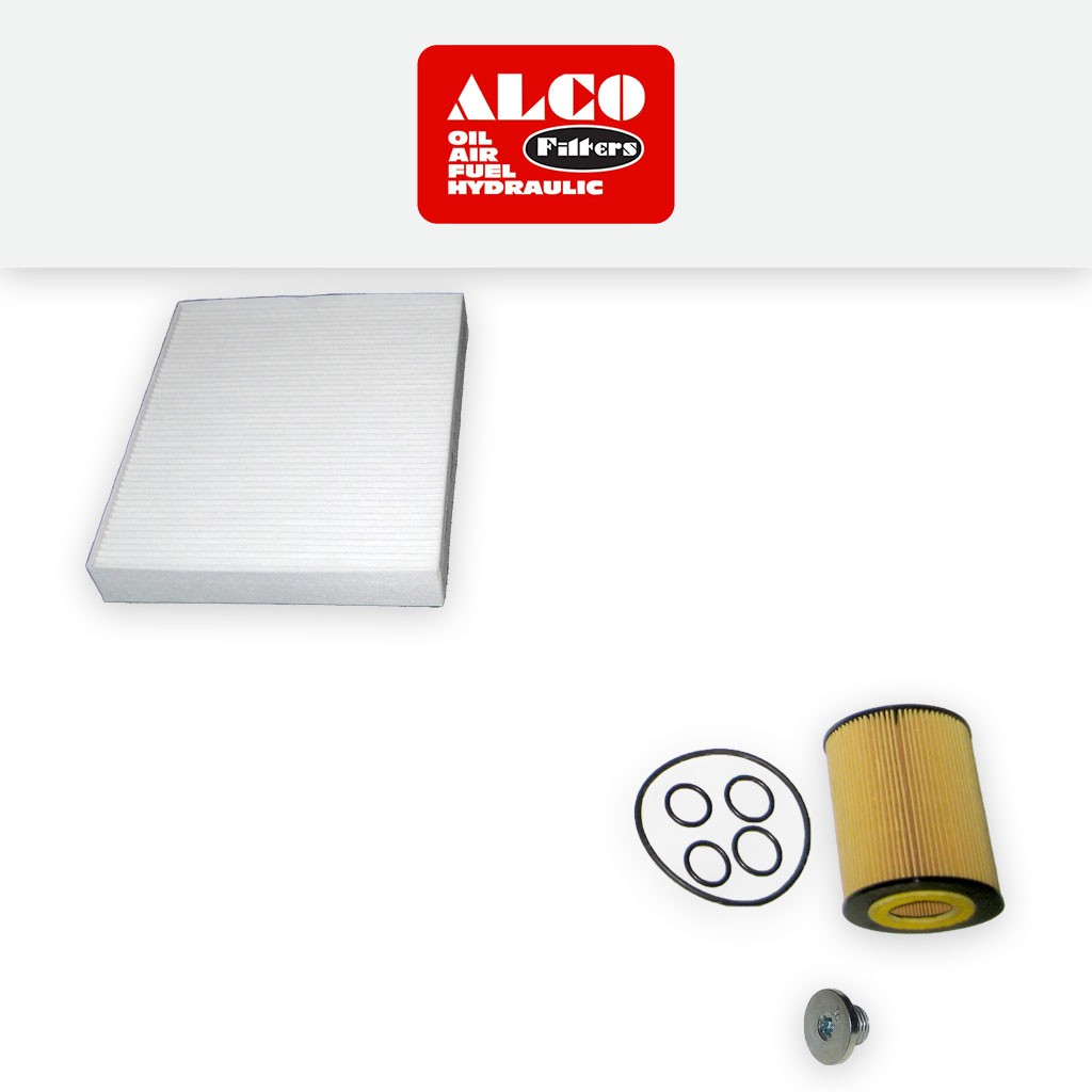 SERVICE KIT for VAUXHALL MOKKA 1.7 CDTI ALCO OIL CABIN FILTERS (2012-2015)
