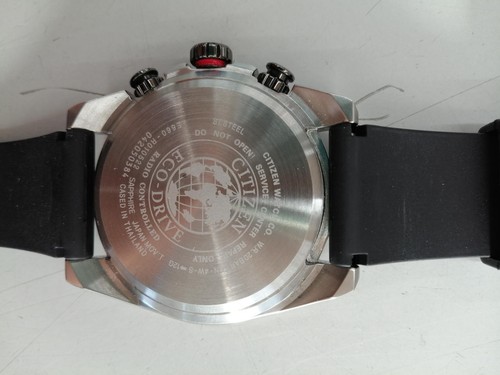 Citizen Promaster E660-R010522 Eco-Drive Date Du Jour Blk SLV Ss 20B Solar Homme - Photo 6 sur 7