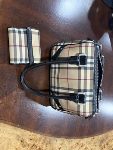 Burberry Nova Bag And Wallet