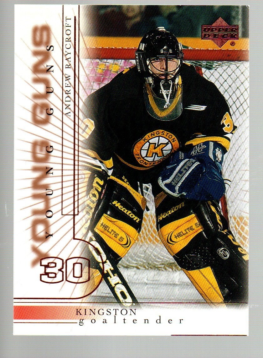 2000-01 Upper Deck #206 Andrew Raycroft Young Guns RC