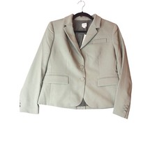 J.Crew Parke Blazer Sage Green Two Button Professional Jacket CG368 12P NEW