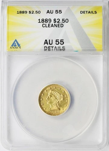1889-P Liberty Quarter Eagle — photo from the most recent tracked eBay sale