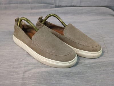 Lucky Brand Shoes Womens 8M Lindai Low Top Loafers Slip On Comfort Brown Leather
