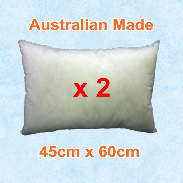 6 Pack Cushion Inserts 3 Sizes 45x45 65x65 30x55cm Insert Australian