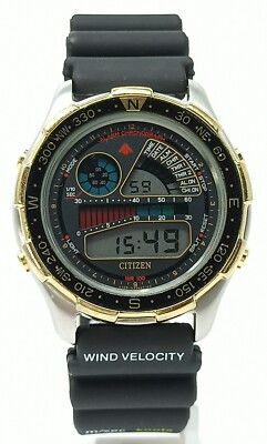 Citizen Promaster Windsurfing Uhr D288-S45661 Ulra Rare Digital Watch