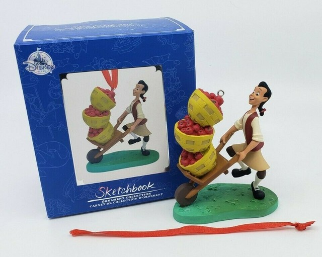 NEW Disney Johnny Appleseed Sketchbook Ornament Limited LE Melody Time