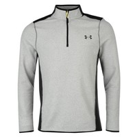 Under Armour Mens Gents Cold Gear Fleece Over The Head Zipped Clothing Under Armour Mens Gents Cold Gear Fleece Over The Head Zipped Clothing