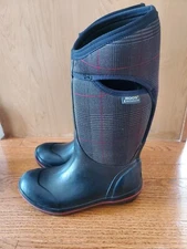 Bogs Plimsoll Price of Wales Women's Tall Boots Size 7
