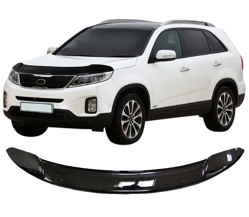Deflecteur de protection Scoutt anti-gravillons pour capot Kia Sorento 2012-2015