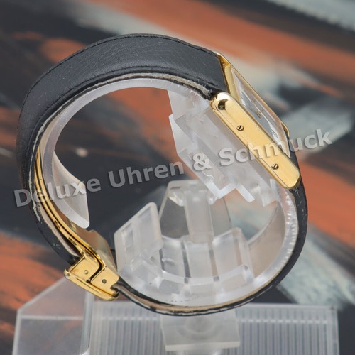 🎀*Cartier Tank*Ref. 366001*Silber/vergoldet*Cartier Faltschließe* - Bild 6 von 9