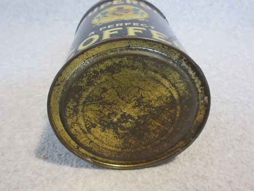 1920's SUPERBA Brand 1 Pound COFFEE TiN CaN SCREW ON LID Portland Maine - Picture 7 of 7