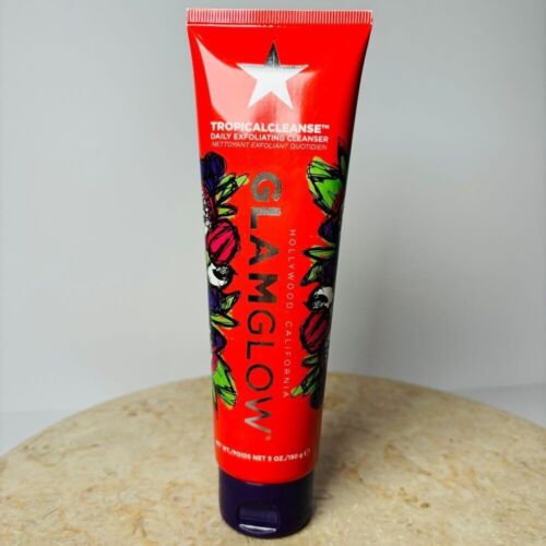 NEW Glamglow Tropical Cleanse Daily Exfoliating Cleanser Face Wash 5.0 Oz/150g